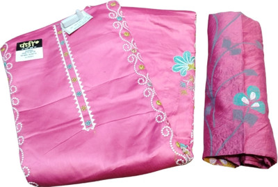 PalSaree Cotton Blend Printed Multipurpose Running Fabric
