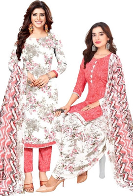 Krishani Creation Crepe Printed Salwar Suit Material