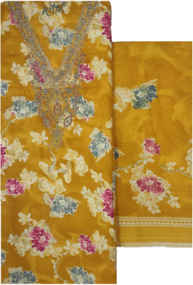 Soul Essence Wool Embroidered Salwar Suit Material