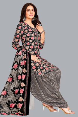SHREE JEENMATA COLLECTION Printed Kurta, Patiala & Dupatta Set