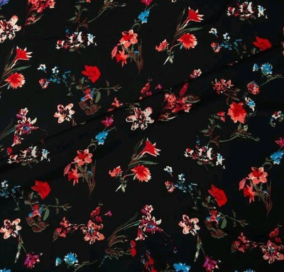 HouseOfCommon Crepe Printed Kurta Fabric