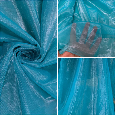 KRISHNAM TRENDS Organza Self Design Multi-purpose Fabric