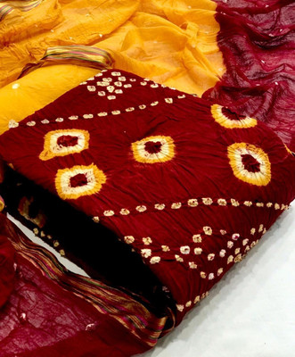 mashha creation Cotton Blend Dyed Kurta Fabric