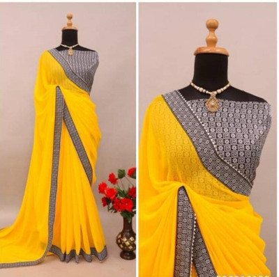 Sharanam Cotton Silk Self Design Blouse Material