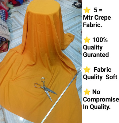 The Famous Unique Choice Crepe Solid Kurta Fabric