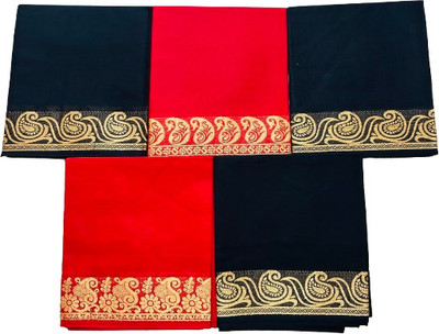 Balaji Creation Pure Cotton Solid Blouse Material