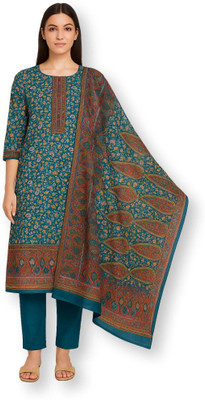 ShEmpire Wool Printed Salwar Suit Material