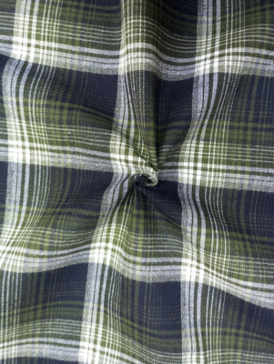 KRISDEE Pure Cotton Checkered Shirt Fabric