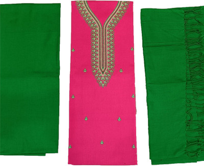 Sprha Wool Embroidered Salwar Suit Material
