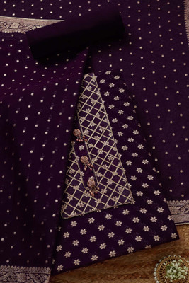 soch Organza Printed Salwar Suit Material