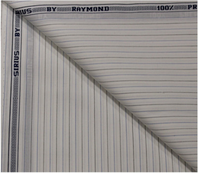 Raymond Pure Cotton Striped Shirt Fabric