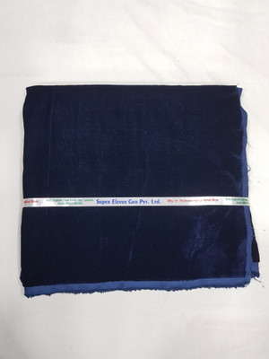 Seg Velvet Solid Multipurpose Running Fabric