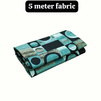 LORTINZ Crepe Printed Gown/Anarkali Kurta & Bottom Material