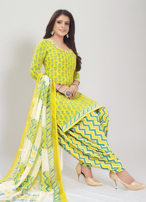 ANOKHISTYLE Crepe Paisley Salwar Suit Material