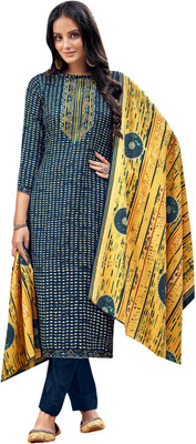 Rosniya Wool Printed Kurta & Palazzo Material