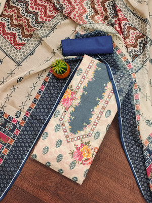 HouseOfCommon Organza Printed Salwar Suit Material