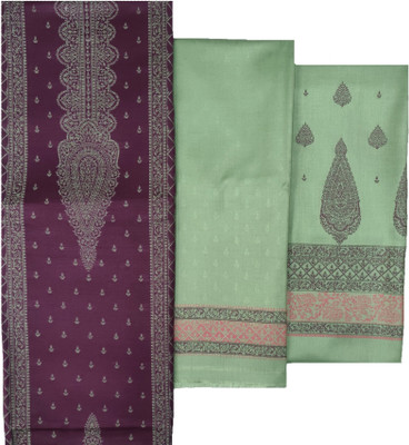 Soul Essence Wool Self Design Salwar Suit Material