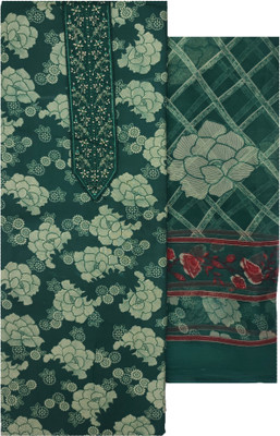 Soul Essence Pure Cotton Embroidered Salwar Suit Material