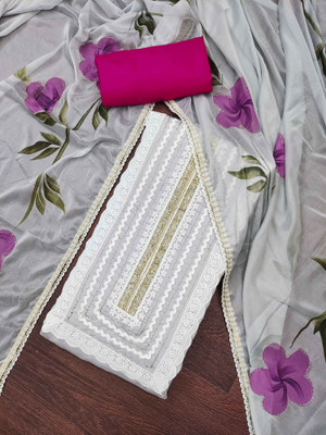 Divastri Cotton Silk Printed Salwar Suit Material