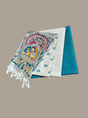 Manikant Handloom Cotton Silk Printed Salwar Suit Material