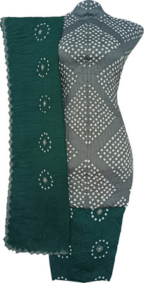 ADHIN Cotton Silk Dyed, Self Design Salwar Suit Material