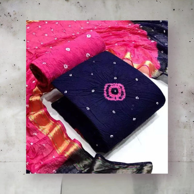 Khodal Fashion Cotton Blend Printed Salwar Suit Material