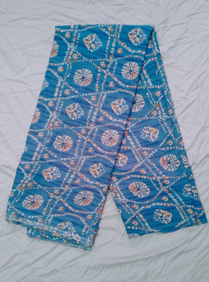 HouseOfCommon Crepe Self Design Multipurpose Running Fabric