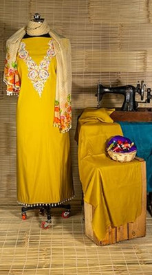 Mrunmayee’ Modal Embroidered Salwar Suit Material