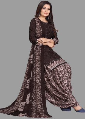 THIRA Crepe Printed Salwar Suit Material