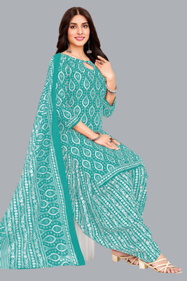 SHREE JEENMATA COLLECTION Printed Kurta, Patiala & Dupatta Set
