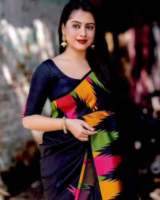 LIMVRUX Cotton Silk Self Design Blouse Material