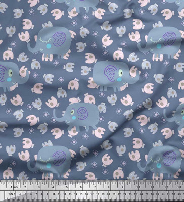 Soimoi Pure Cotton Printed Multi-purpose Fabric