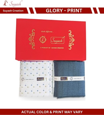 SUYASH Polycotton Solid Shirt & Trouser Fabric