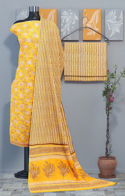 NISHIRE Pure Cotton Printed Salwar Suit Material
