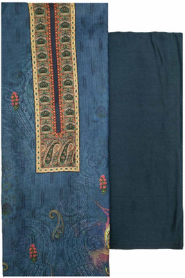 Soul Essence Wool Printed Salwar Suit Material