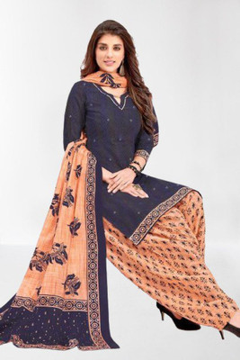 Merira Crepe Printed Salwar Suit Material