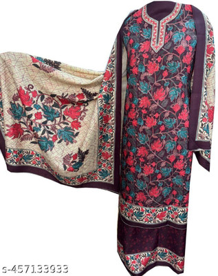 starmoda Wool Printed Salwar Suit Material