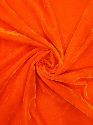 KDPM Velvet Solid Multipurpose Running Fabric