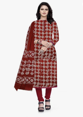 Bombay Buta Pure Cotton Printed Salwar Suit Material