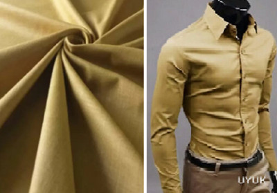 Pri & Su CottLinns Cotton Linen Solid Shirt Fabric