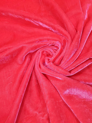 Seg Velvet Solid Multipurpose Running Fabric