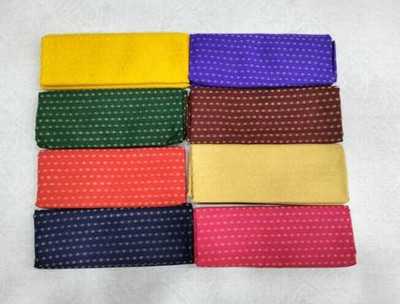 Priyanshi Fashions Cotton Silk Solid Blouse Material