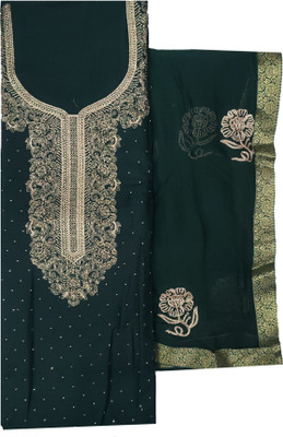Soul Essence Pure Cotton Embroidered Salwar Suit Material