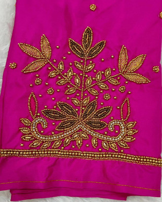 wedyshop Art Silk Self Design Blouse Material