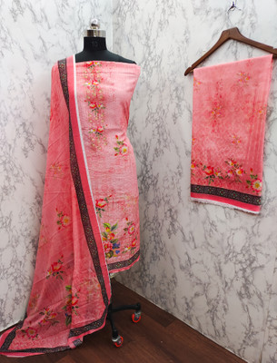 VERCO Muslin Printed Salwar Suit Material