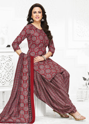 Simmu Pure Cotton Floral Print Salwar Suit Material