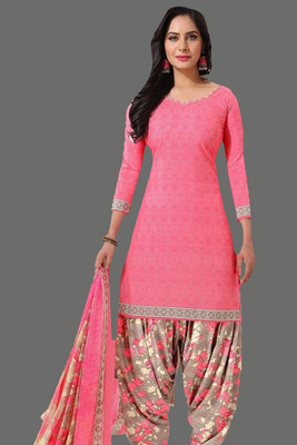 ANIRAV Crepe Printed Salwar Suit Material