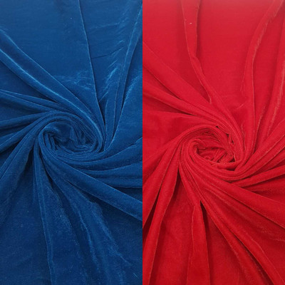 Seg Velvet Solid, Self Design Blouse Material