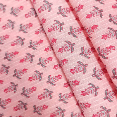 LCX Pure Cotton Floral Print Multi-purpose Fabric