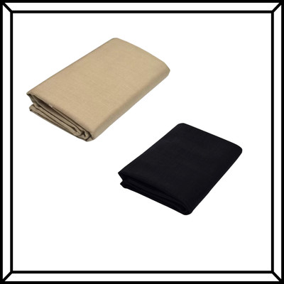 kalhari Cotton Blend Self Design Shirt & Trouser Fabric